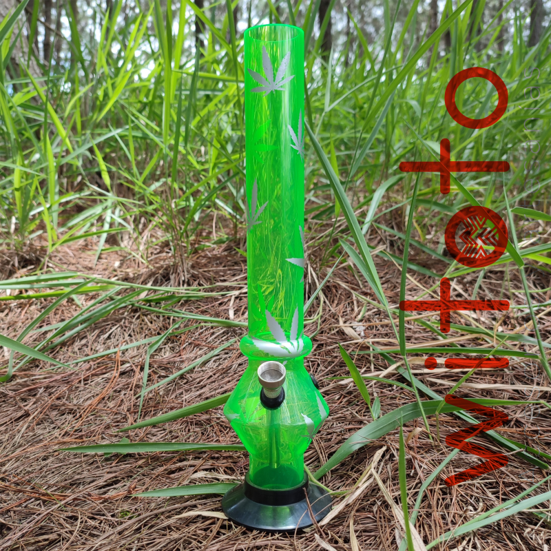 BONG GRANDE ESTAMPADO VERDE